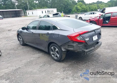 2020 Honda Civic Lx из США, поврежденный, VIN 19XFC2F67LE016717